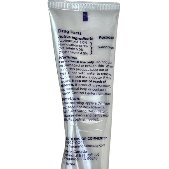 Meaningful Beauty Anti-Aging Day Crème SPF 30 Environmental Protection 50ml - Picture 4 of 5
